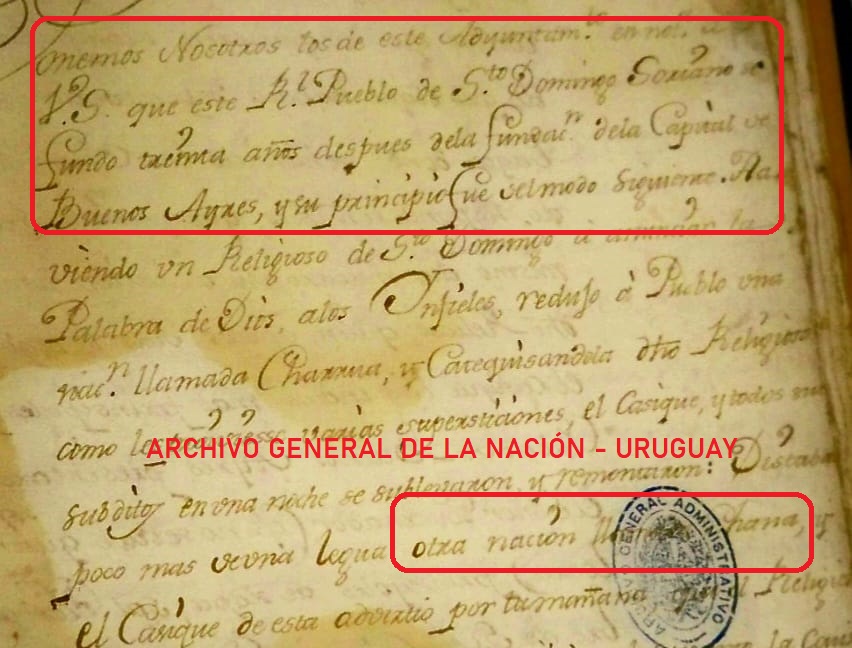 DOCUMENTO DEL CABILDO DE SANTO DOMINGO SORIANO Y SU PRINCIPIO EN 1610